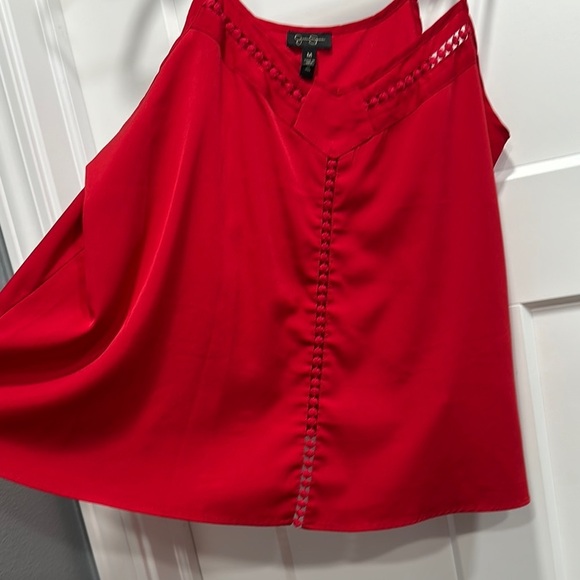 Red Women's Top - Size Medium - Picture 5 of 12